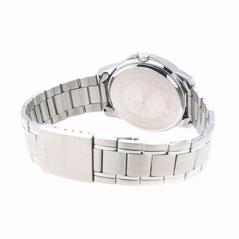 Casio MTP-V004D-7B Silver Stainless Watch for Men