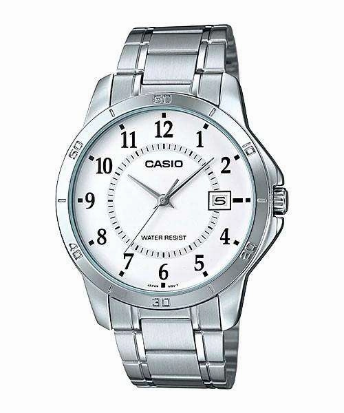 Casio MTP-V004D-7B Silver Stainless Watch for Men,men's watches,watch for men, best men's watches,luxury men's watch,minimalist men's watch,casual men's watch,dress watch for men,automatic men's watch,quartz men's watch,cheap men's watch. business 