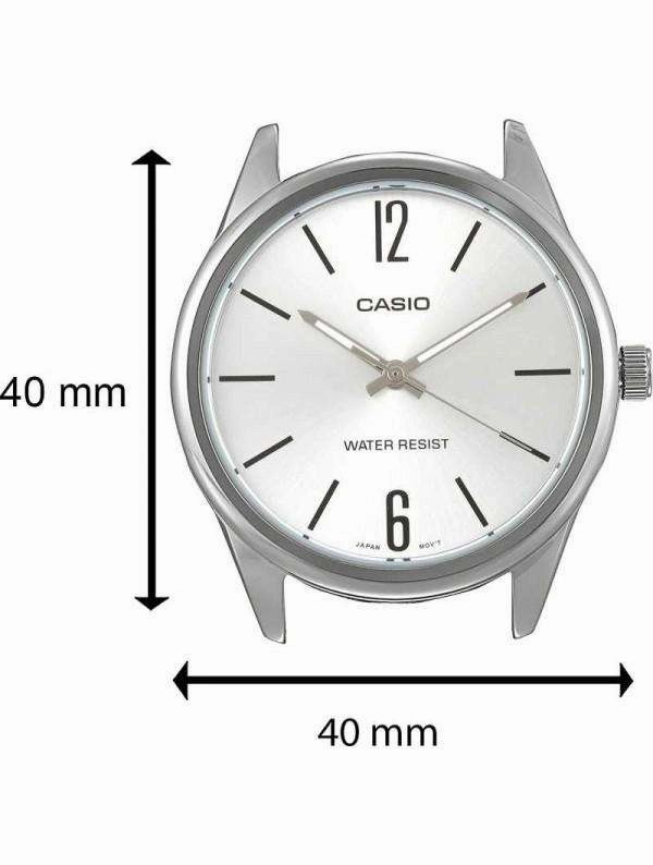 Casio MTP-V005D-7B Silver Stainless Watch for Men