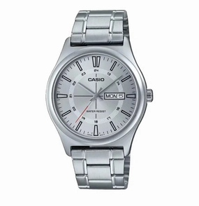 Casio MTP-V006D-7C Analog Stainless Steel Strap Watch For Men,men's watches,watch for men, best men's watches,luxury men's watch,minimalist men's watch,casual men's watch,dress watch for men,automatic men's watch,quartz men's watch,cheap men's watc