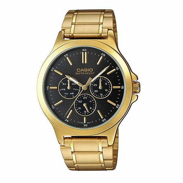 Casio MTP-V300G-1A Gold Stainless Watch for Men,men's watches,watch for men, best men's watches,luxury men's watch,minimalist men's watch,casual men's watch,dress watch for men,automatic men's watch,quartz men's watch,cheap men's watch. business wa