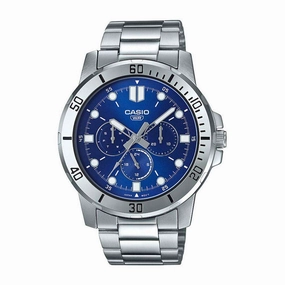 Casio MTP-VD300D-2E Silver Stainless Watch,men's watches,watch for men, best men's watches,luxury men's watch,minimalist men's watch,casual men's watch,dress watch for men,automatic men's watch,quartz men's watch,cheap men's watch. business watch f