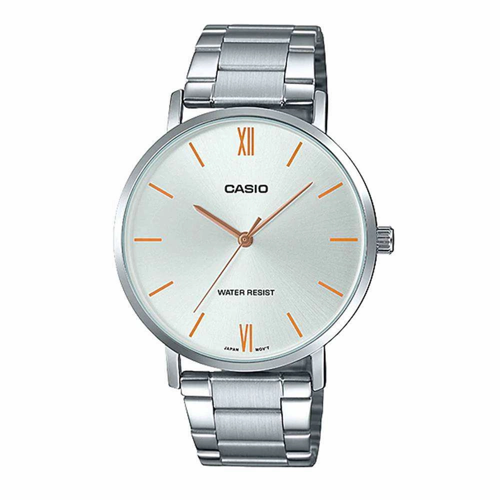 Casio MTP-VT01D-7B Silver Stainless Watch for Men,men's watches,watch for men, best men's watches,luxury men's watch,minimalist men's watch,casual men's watch,dress watch for men,automatic men's watch,quartz men's watch,cheap men's watch. business 