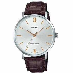 Casio MTP-VT01L-7B2UDF Brown Leather Watch for Men,men's watches,watch for men, best men's watches,luxury men's watch,minimalist men's watch,casual men's watch,dress watch for men,automatic men's watch,quartz men's watch,cheap men's watch. business