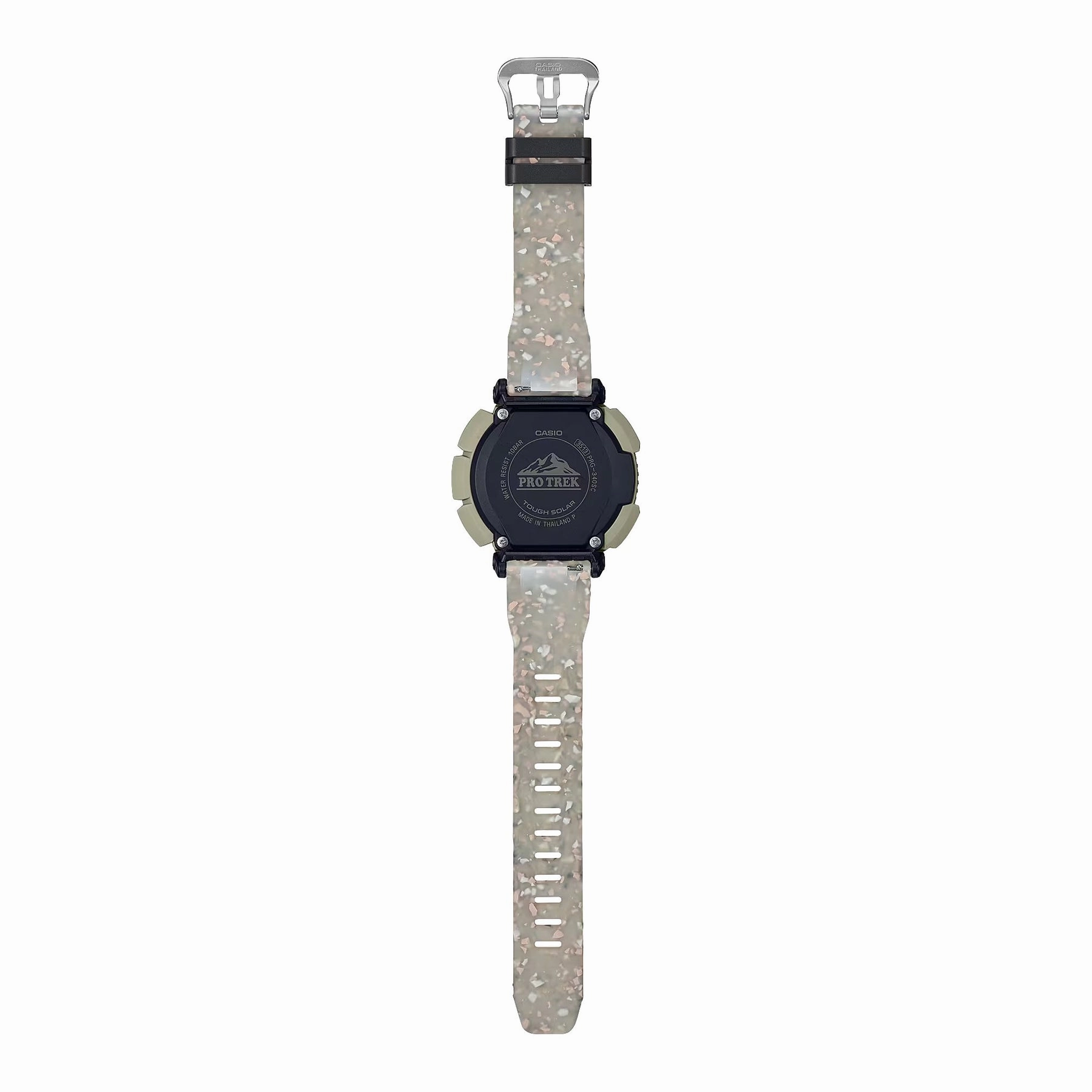 Casio PRO TREK Eco-Friendly Edition with Dual-Layer Display and Recycled Resin Strap PRG340SC-5D