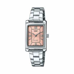 Casio Standard Ana Tunneau Stainless Steel Watch LTP1234DD-4A 