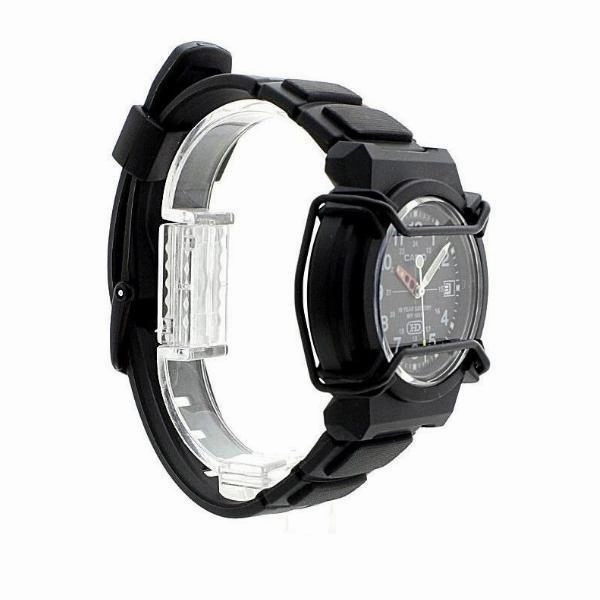 Casio Standard HDA-600B-1BVDF Black Resin Watch for Men and Women