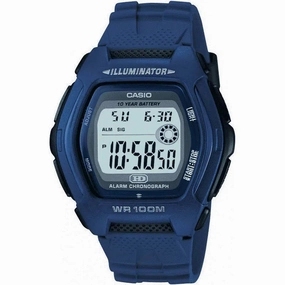 Casio Standard HDD-600C-2A Blue Resin Strap Watch for Men,silicone watch,silicone strap watch,silicone watches for men,silicone watches for women,unisex silicone watch,kids silicone watch,sports silicone watch,casual silicone watch,waterproof silicone watc
