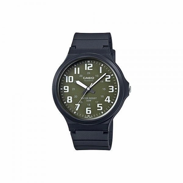 Casio Standard MW-240-3BVDF  Black Resin Strap Unisex Watch