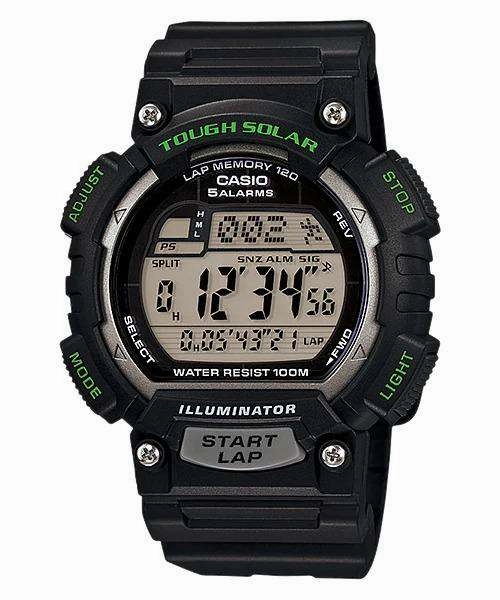 Casio STL-S100H-1A Black Resin Strap Watch for Men Affordable casual watches Sporty casual watches Affordable luxury casual watches
