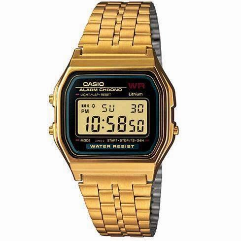 Casio Vintage A159WGEA-1D Gold Plated Watch for Men and Women Affordable casual watches Sporty casual watches Affordable luxury casual watches