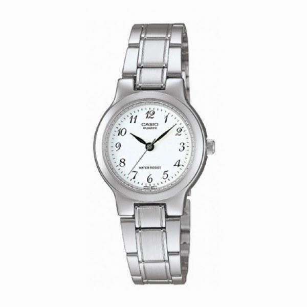 Casio Vintage LTP-1131A-7BRDF Silver Stainless Watch for Women Affordable casual watches Sporty casual watches Affordable luxury casual watches
