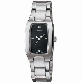 Casio Vintage LTP-1165A-1C2DF Silver Stainless Watch for Women Affordable casual watches Sporty casual watches Affordable luxury casual watches