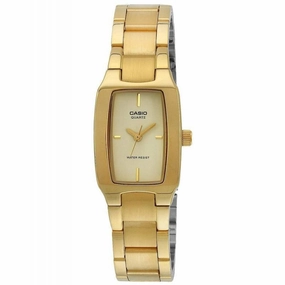 Casio Vintage LTP-1165N-9C Gold Plated Watch for Women Affordable casual watches Sporty casual watches Affordable luxury casual watches