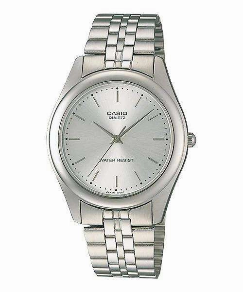 Casio Vintage MTP-1129A-7ARDF Silver Stainless Steel Strap Unisex Watch Affordable casual watches Sporty casual watches Affordable luxury casual watches