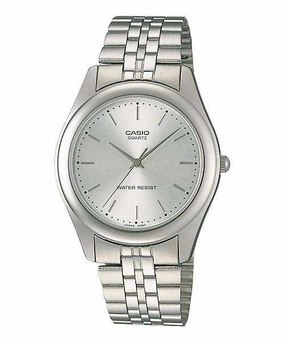 Casio Vintage MTP-1129A-7ARDF Silver Stainless Steel Strap Unisex Watch Affordable casual watches Sporty casual watches Affordable luxury casual watches
