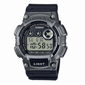 Casio W-735H-1A3 Black Resin Watch for Men Affordable casual watches Sporty casual watches Affordable luxury casual watches