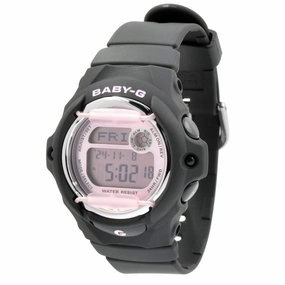Casio Women's Quartz Watch - Baby-G Alarm Pink Digital Dial Black Strap | BG169M-1 Luxury Quartz Watch Quartz Watch Sale