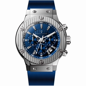 Christian Van Sant Men's Watch - Monarchy Quartz Blue Dial Rubber Strap | CV8142 men's watches best men's watches under $500 affordable men's watches men watches classic
