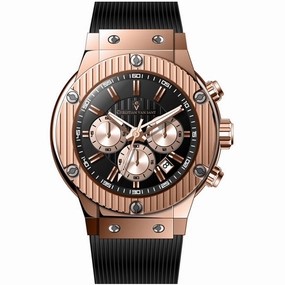 Christian Van Sant Men's Watch - Monarchy Quartz Red Dial Rubber Strap | CV8146 men's watches best men's watches under $500 affordable men's watches men watches classic
