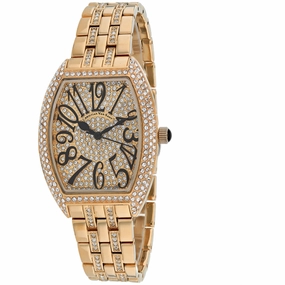 Christian Van Sant Women's Watch - Elegant Sparkle Rose Gold Dial Bracelet | CV0262 Luxury Quartz Watch Quartz Watch Sale