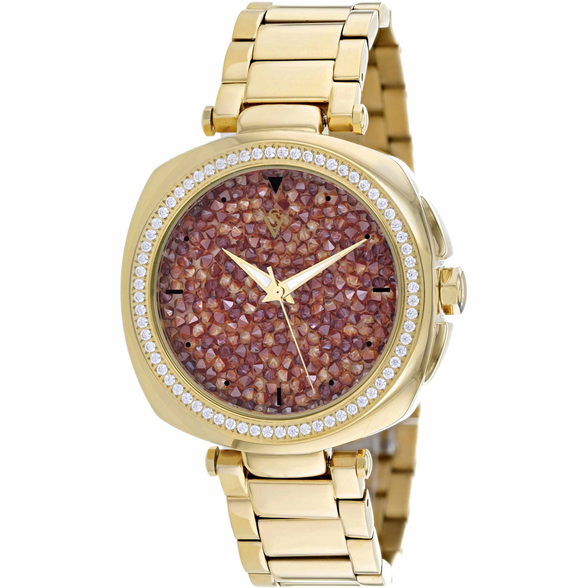 Christian Van Sant Women's Watch - Mirabella Quartz Yellow Gold Bracelet | CV0494 Luxury Quartz Watch Quartz Watch Sale