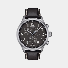 Chrono Xl Men Leather Watch T1166171606200 budget    watches    watches classic