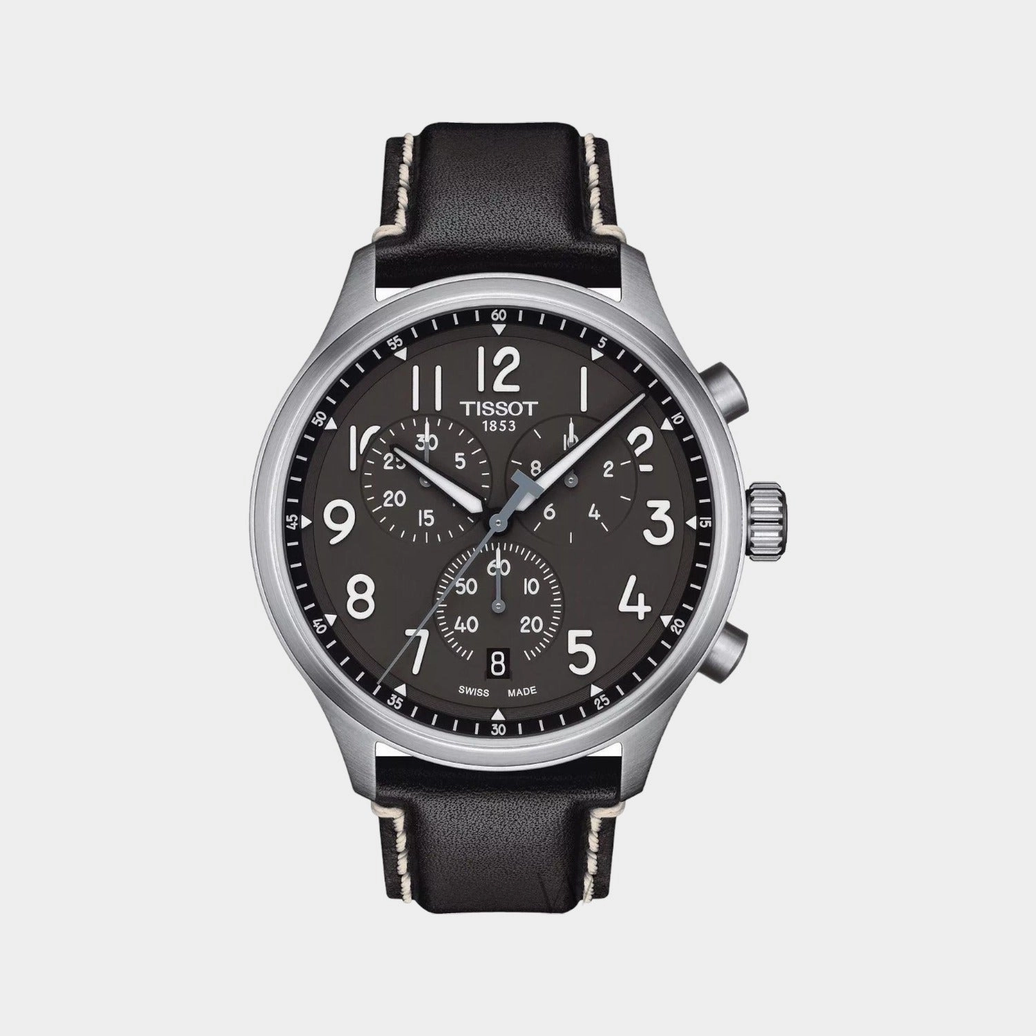 Chrono Xl Men Leather Watch T1166171606200 budget    watches    watches classic