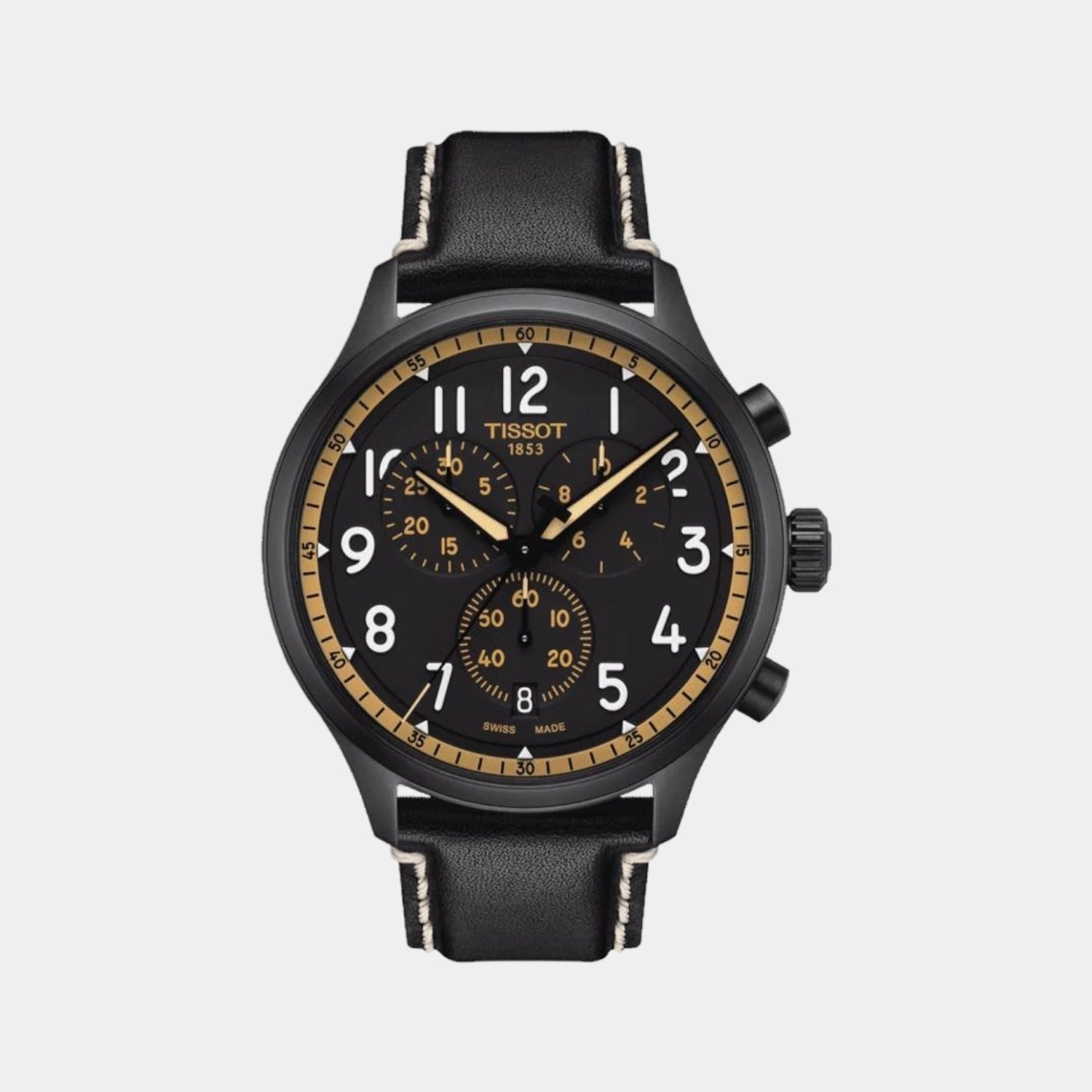 Chrono Xl Men Leather Watch T1166173605202 budget    watches    watches classic
