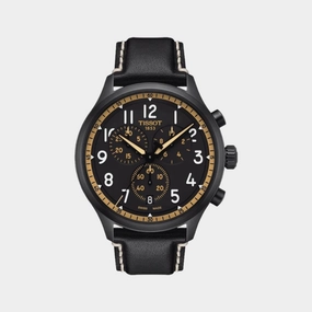Chrono Xl Men Leather Watch T1166173605202 budget    watches    watches classic