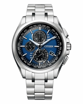 Citizen Attesa Radio Controlled Eco-Drive Titanium Watch AT8040-57L 