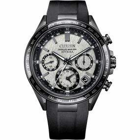 Citizen Attesa Satellite Eco-Drive Polyurethane Band Watch CC4055-14H 