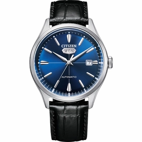 Citizen NH8390-20L Automatic Affordable Leather Watch Leather Watch Discount