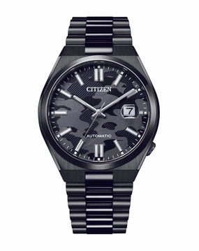 Citizen Tsuyosa Automatic Black Stainless Steel Watch NJ0155-87E 