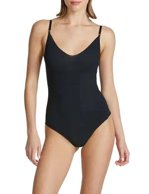 Classic Control Bodysuit In Black