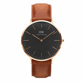 Daniel Wellington - Classic Black Durham 40mm Oro Rosato orologio uomo men's watches,best men's watches