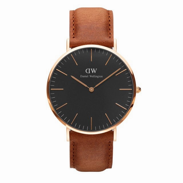 Daniel Wellington - Classic Black Durham 40mm Oro Rosato orologio uomo men's watches,best men's watches