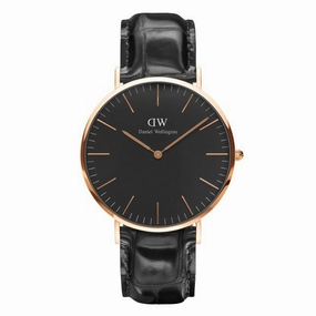Daniel Wellington - Classic Black Reading 40mm oro rosato orologio uomo men's watches,best men's watches