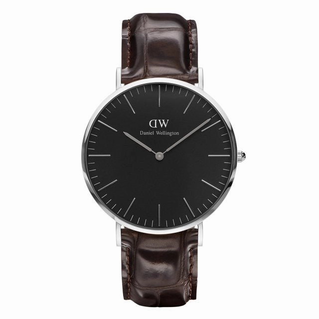 Daniel Wellington - Classic Black York 40mm argento orologio uomo men's watches,best men's watches