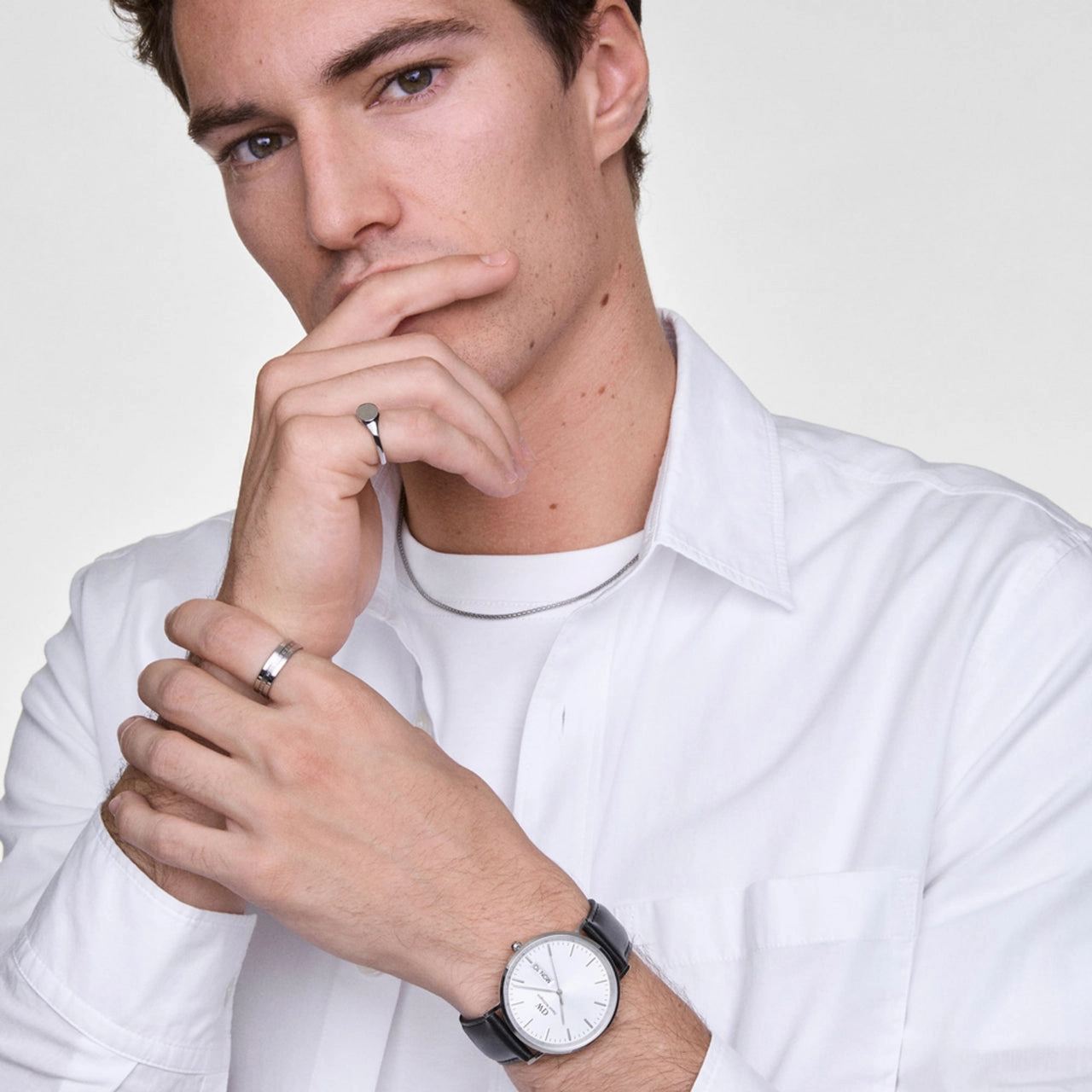 Daniel Wellington Classic Sheffield White Dial Watch DW00100832