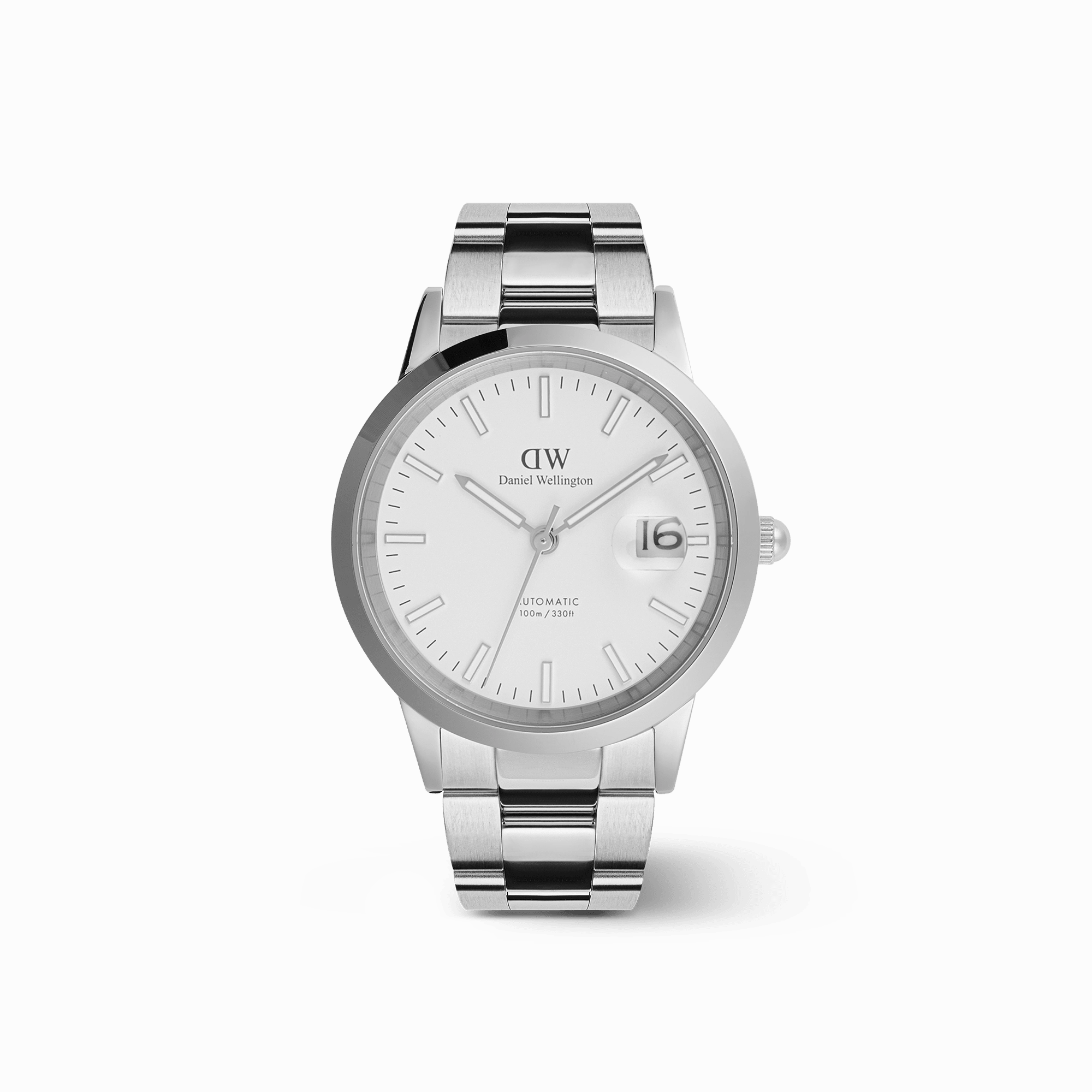 Daniel Wellington Iconic Link Automatic Silver Watch 