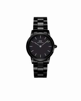 Daniel Wellington Iconic Link Ceramic 28 Black Watch DW00100415 