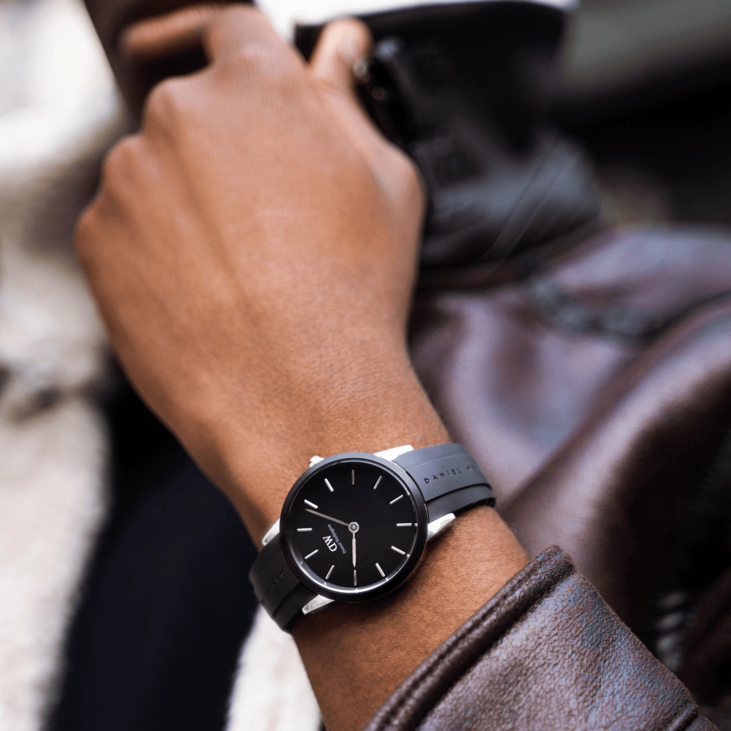 Daniel Wellington Iconic Motion 44mm Black Watch DW00100612