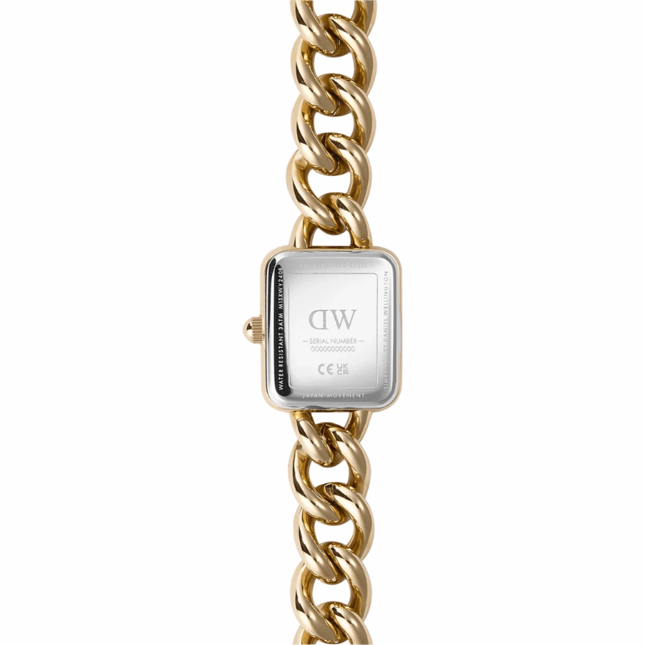 Daniel Wellington Jolie Gold Chain White Dial Watch DW00100836