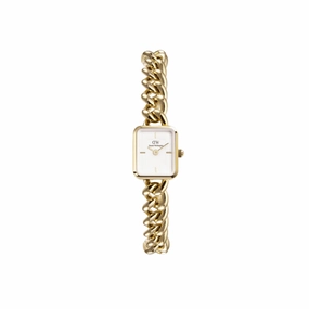 Daniel Wellington Jolie Gold Chain White Dial Watch DW00100836 