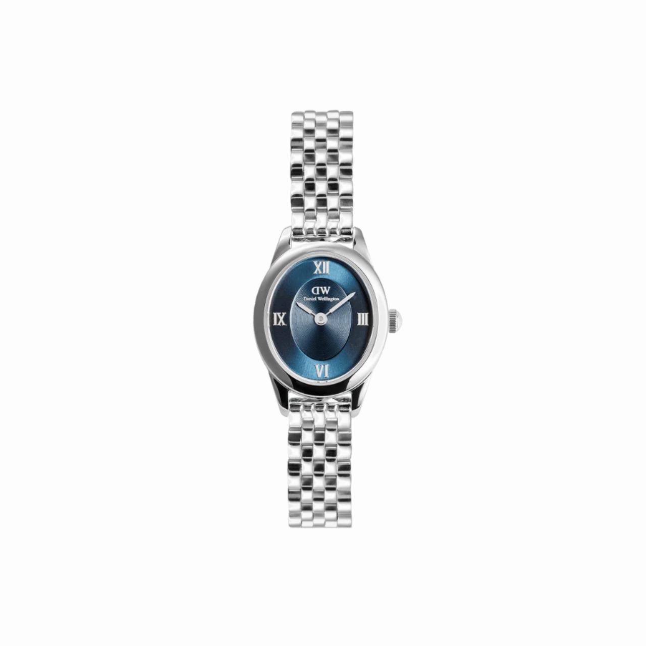 Daniel Wellington Ophelia Mini Beans Link Blue Dial Watch DW00100807,quartz watch, quartz watches for men, quartz watches for women, best quartz watch, minimalist quartz watch, luxury quartz watch, waterproof quartz watch,analog quartz watch, digital quart