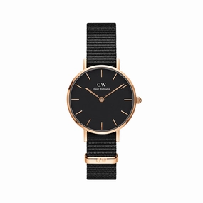 Daniel Wellington Petite 28mm Cornwall RG Black DW00100247,quartz watch, quartz watches for men, quartz watches for women, best quartz watch, minimalist quartz watch, luxury quartz watch, waterproof quartz watch,analog quartz watch, digital quartz watch,af