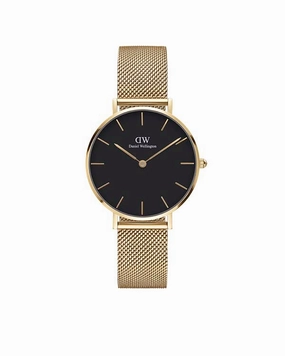 Daniel Wellington Petite 32 Evergold Gold Black Watch 
