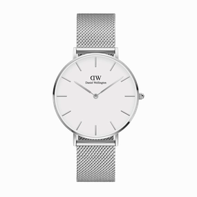 Daniel Wellington Petite 36mm Sterling White Dial Watch DW00100306,quartz watch, quartz watches for men, quartz watches for women, best quartz watch, minimalist quartz watch, luxury quartz watch, waterproof quartz watch,analog quartz watch, digital quartz 