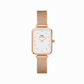Daniel Wellington Quadro 20X26 Pressed Lumine White Watch DW00100527 